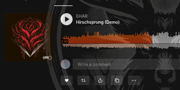 Soundinterface zum aufnehmen einzelner Spuren