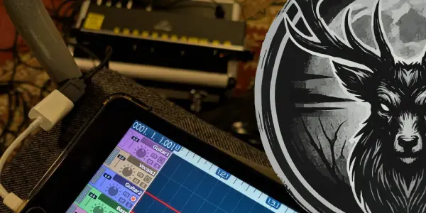 Soundinterface zum aufnehmen einzelner Spuren